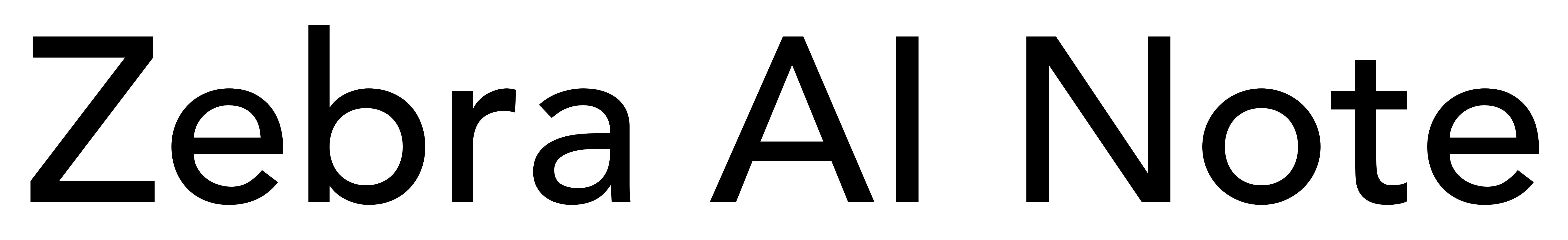 Zebra AI Note